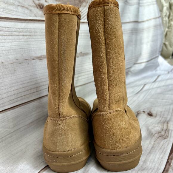Bass boots leather suede soft wool shearling liner warm winter Outdoor size 6 - Picture 3 of 10